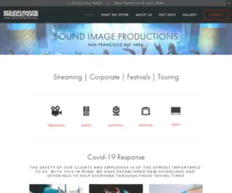 Sound-Imageproductions.com(Sound Image Productions) Screenshot