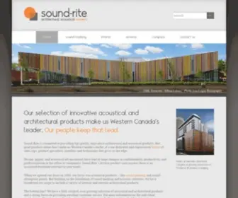 Sound-Rite.com(Sound-rite inc) Screenshot