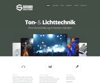 Sound-Solutions.at(Sound Solutions) Screenshot