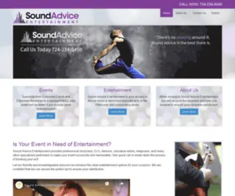 Soundadviceentertainment.com(Sound Advice Entertainment) Screenshot