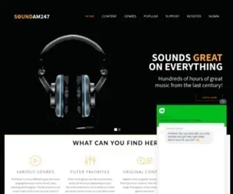 Soundam247.com(Soundam 247) Screenshot