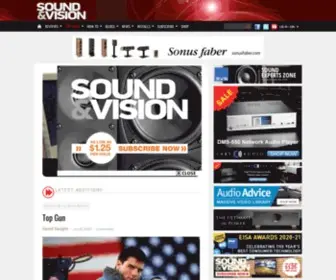Soundandvisionmag.com(Sound & Vision) Screenshot