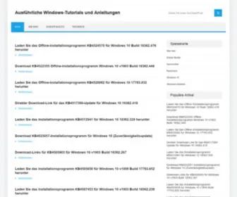 Soundartifacts.com(Fenster) Screenshot