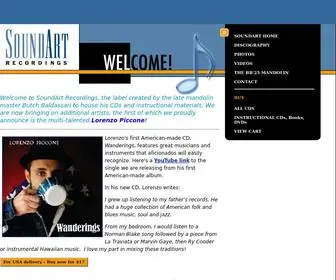 Soundartrecordings.com(Sound Art Recordings) Screenshot