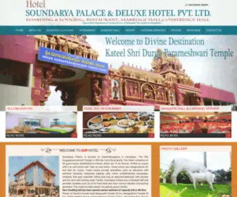 Soundaryapalace.com(This beautiful hotel) Screenshot