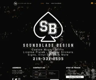 Soundblade.com(Soundblade Design) Screenshot