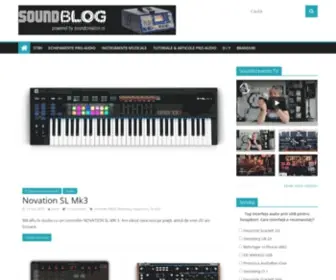 Soundblog.ro(Blogul oficial SoundCreation) Screenshot