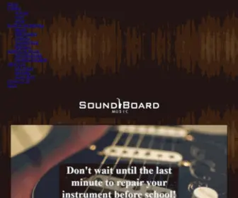 Soundboardmusic.biz(Taylor Band & Orchestra) Screenshot