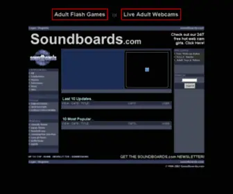 Soundboards.com(SOUNDBOARDS) Screenshot