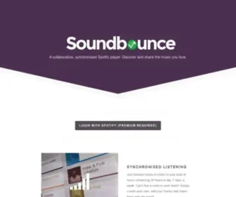 Soundbounce.org(Soundbounce) Screenshot