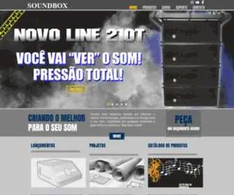 Soundboxbrasil.com.br(Sound Box Brasil) Screenshot