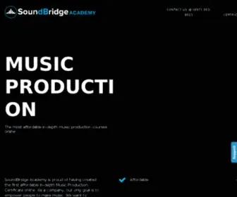 Soundbridgeacademy.com(MIXXIN Academy) Screenshot