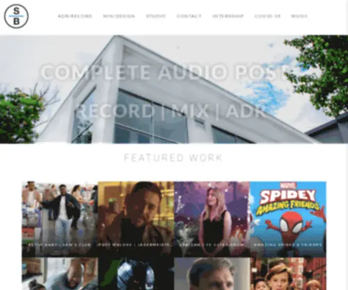 Soundbyteinc.com(Soundbyte Studios Atlanta) Screenshot