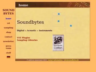 Soundbytes.de(Soundbytes) Screenshot