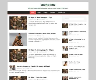 Soundcitiz.com(Mp3 Download Foreign And African Songs) Screenshot