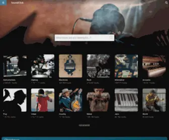 Soundclick.com(Stream Music) Screenshot