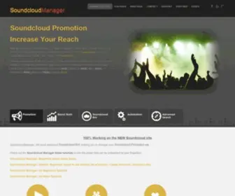 Soundcloudmanager.com(★★★★★ Rated) Screenshot