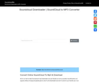 Soundcloudme.com(#1 Soundcloud Downloader) Screenshot