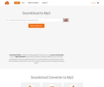 SoundcloudtoMP3.xyz(Soundcloud to Mp3) Screenshot