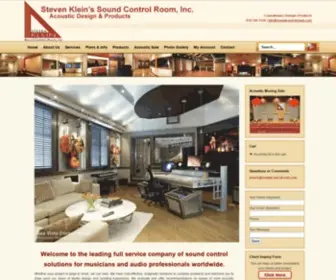 Soundcontrolroom.com(Steven Klein\'s Sound Control Room) Screenshot