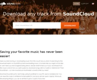 Sounddrain.com(Download tracks from SoundCloud) Screenshot
