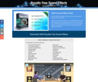 Soundeffectpack.com(3000 Sound Effect Pack) Screenshot