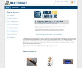 Soundergonomics.com(Sound Ergonomics) Screenshot