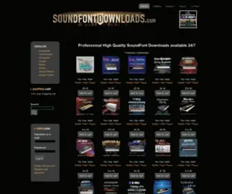 Soundfontdownloads.com(Soundfontdownloads) Screenshot