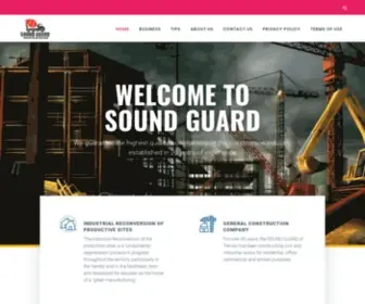 Soundguard.com.au(Construction and Maintenance) Screenshot