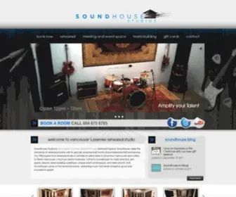 Soundhousestudios.com(Soundhouse Studios) Screenshot