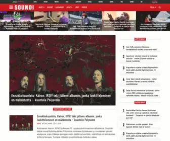 Soundi.fi(Suomen suurin musiikkilehti) Screenshot