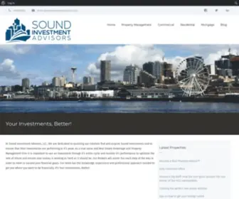 Soundinvestmentadvisors.com(Your Investments) Screenshot