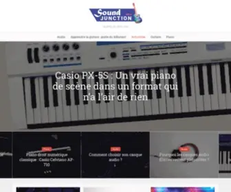 Soundjunction.org(Actualités) Screenshot