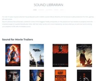 Soundlibrarian.com(Sound Librarian) Screenshot