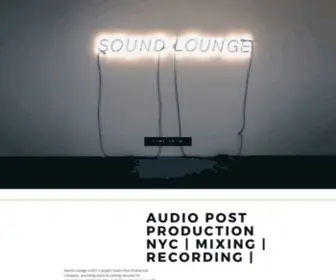 Soundlounge.com(Sound Lounge) Screenshot