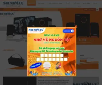 Soundmax.com.vn(Nhà sản xuất Loa vi tính) Screenshot