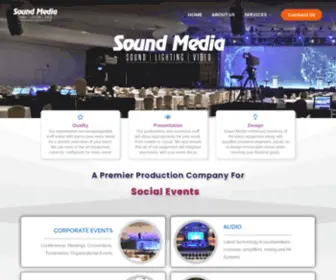 Soundmediaone.com(Sound Media) Screenshot