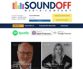 Soundoffpodcast.com(The Podcast About Broadcast) Screenshot