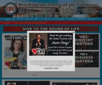 Soundoflife.org(The Sound of Life) Screenshot