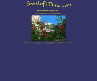 Soundofmusic.com(Sound Of Music) Screenshot