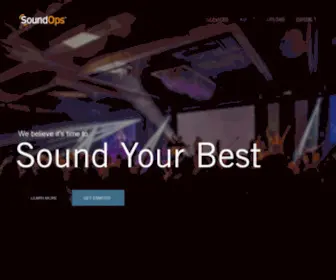 Soundops.com(Audio Mastering Studio) Screenshot