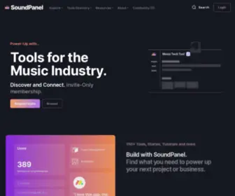 Soundpanel.io(Soundpanel) Screenshot