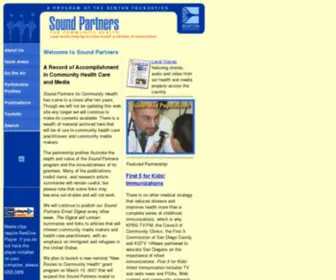 Soundpartners.org(Sound Partners) Screenshot