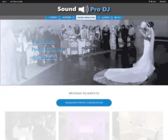 Soundprodj.com(Wedding DJ Chicago) Screenshot