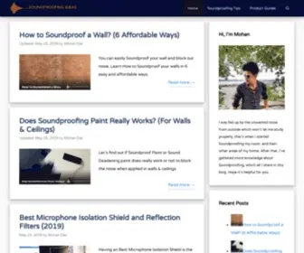 Soundproofingideas.com(Soundproofing Ideas) Screenshot