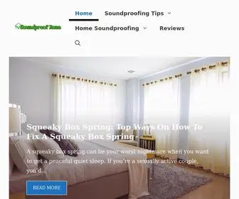 SoundproofZone.com(Soundproof Zone) Screenshot