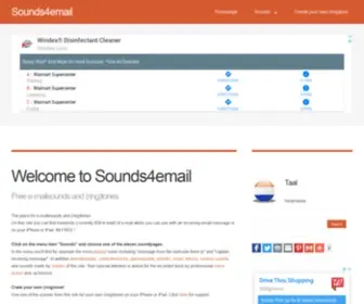 Sounds4Email.com(Sounds4Email) Screenshot