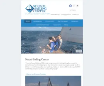 Soundsailingcenter.com(Sound Sailing Center) Screenshot