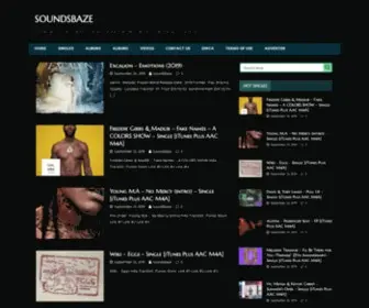 Soundsbaze.com(soundsbaze) Screenshot