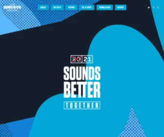 Soundsbettertogether.com(2021 Sounds Better Together) Screenshot